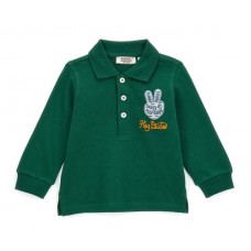 ORIGINAL MARINES  B641NMADD VERDE POLO  ΜΠΛΟΥΖΑ ΜΑΚΡΥΜΑΝΙΚΗ POLO ΠΡΑΣΙΝΗ